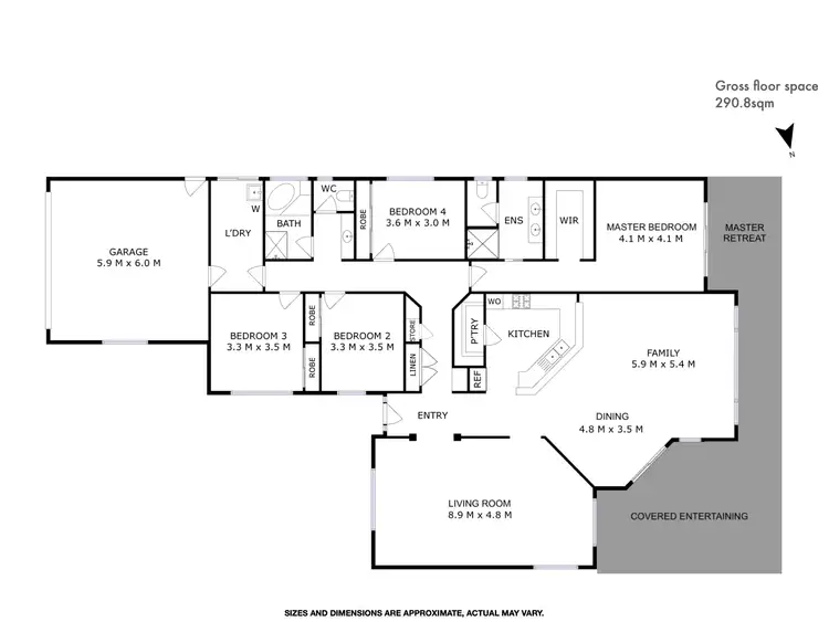 Floorplan of Homely house listing, 45 Village Drive, Ulladulla NSW 2539