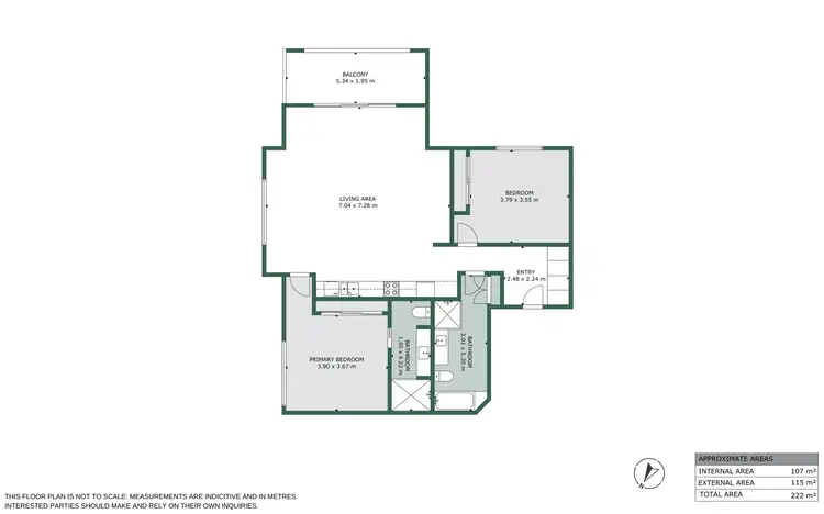 Floorplan of Homely townhouse listing, 105/75 Kent Street, Busselton WA 6280