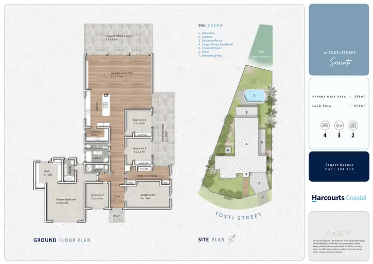 Floorplan of Homely house listing, 13 Tosti Street, Sorrento QLD 4217