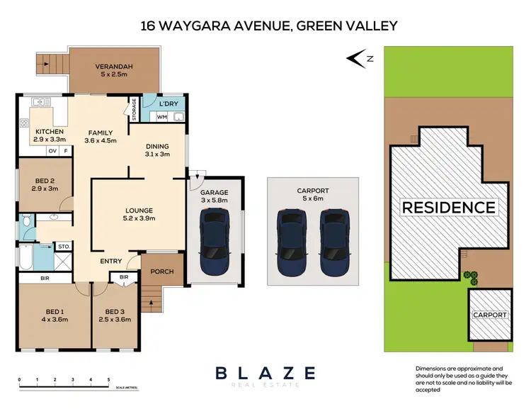 Floorplan of Homely house listing, 16 Waygara Avenue, Green Valley NSW 2168