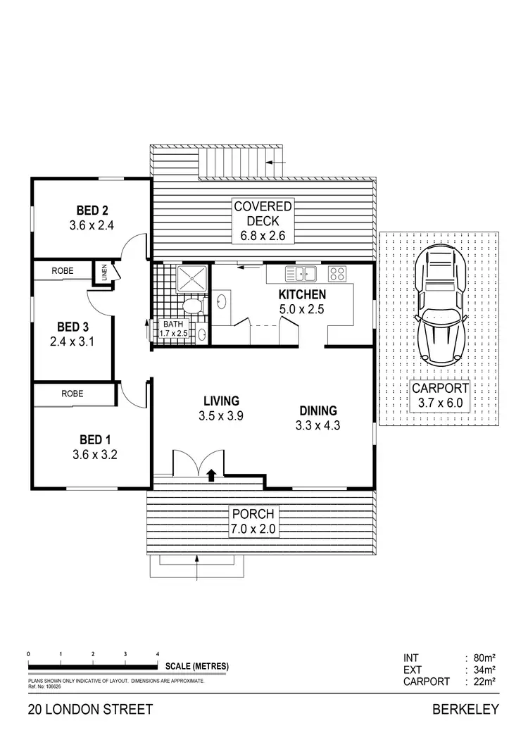 Floorplan of Homely house listing, 20 London Street, Berkeley NSW 2506