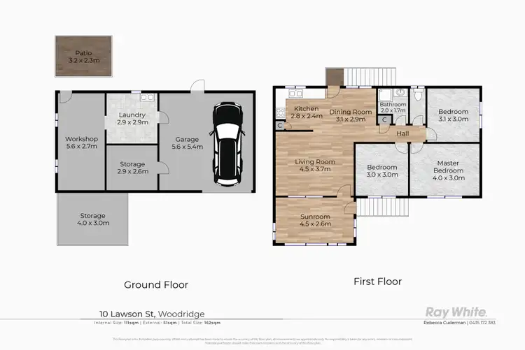Floorplan of Homely house listing, 10 Lawson Street, Woodridge QLD 4114