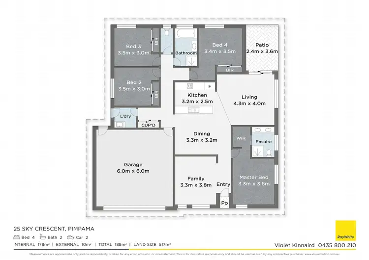 Floorplan of Homely house listing, 25 Sky Crescent, Pimpama QLD 4209