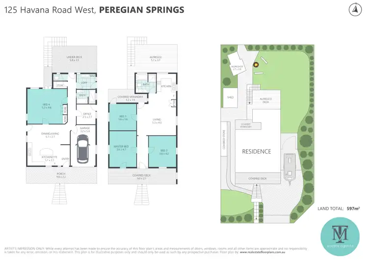 Floorplan of Homely house listing, 125 Havana Road West, Peregian Springs QLD 4573