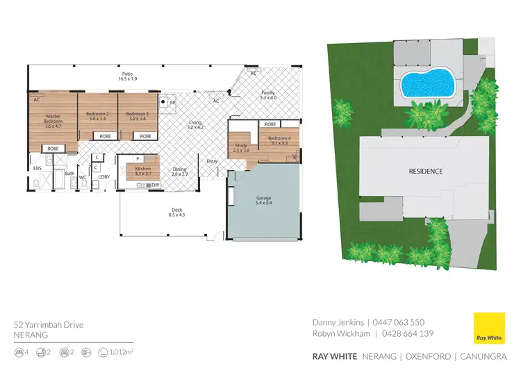 Floorplan of Homely house listing, 52 Yarrimbah Drive, Nerang QLD 4211