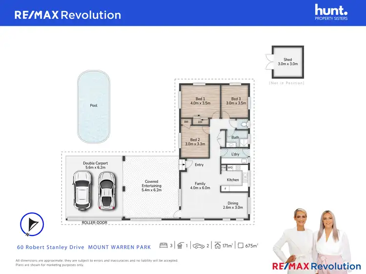 Floorplan of Homely house listing, 60 Robert Stanley Drive, Mount Warren Park QLD 4207