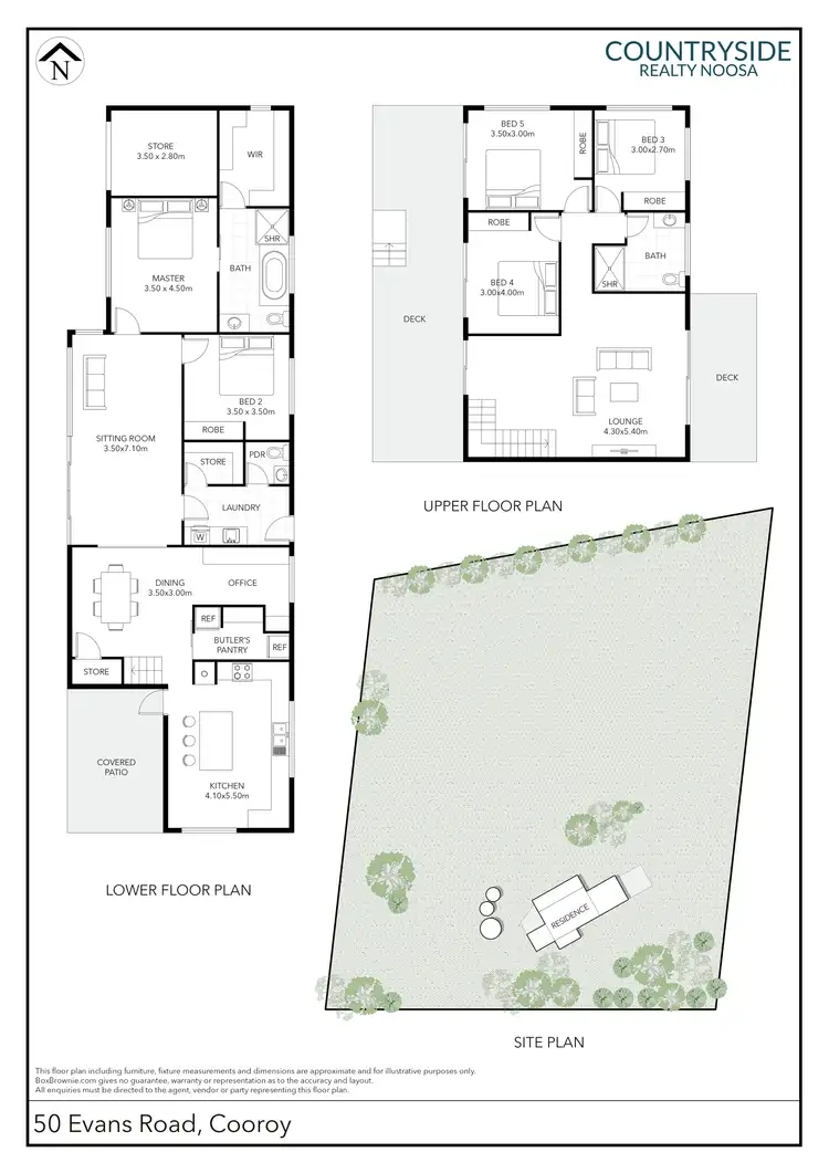 Floorplan of Homely house listing, 50 Evans Road, Black Mountain QLD 4563