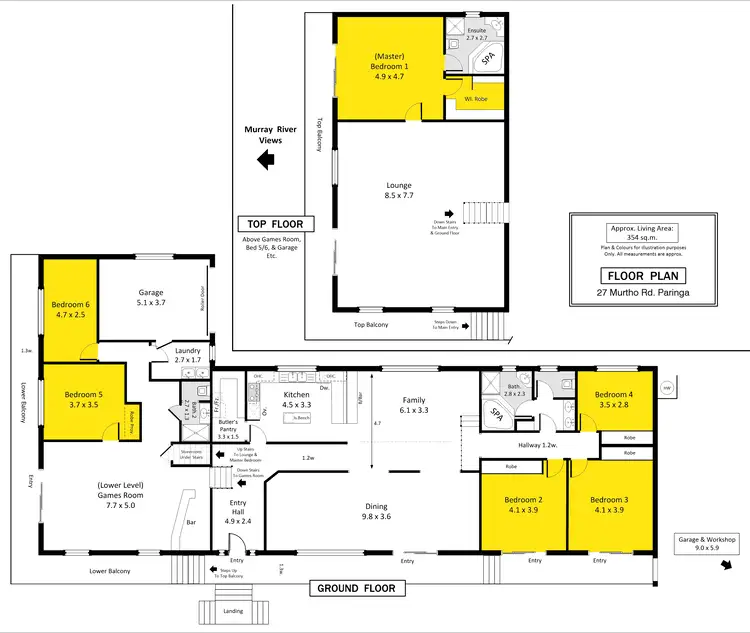 Floorplan of Homely house listing, 27 Murtho Road, Paringa SA 5340