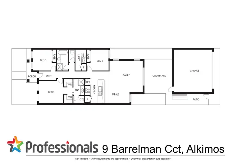 Floorplan of Homely house listing, 9 Barrelman Circuit, Alkimos WA 6038