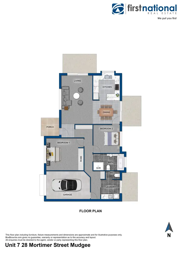 Floorplan of Homely house listing, 7/28 Mortimer Street, Mudgee NSW 2850