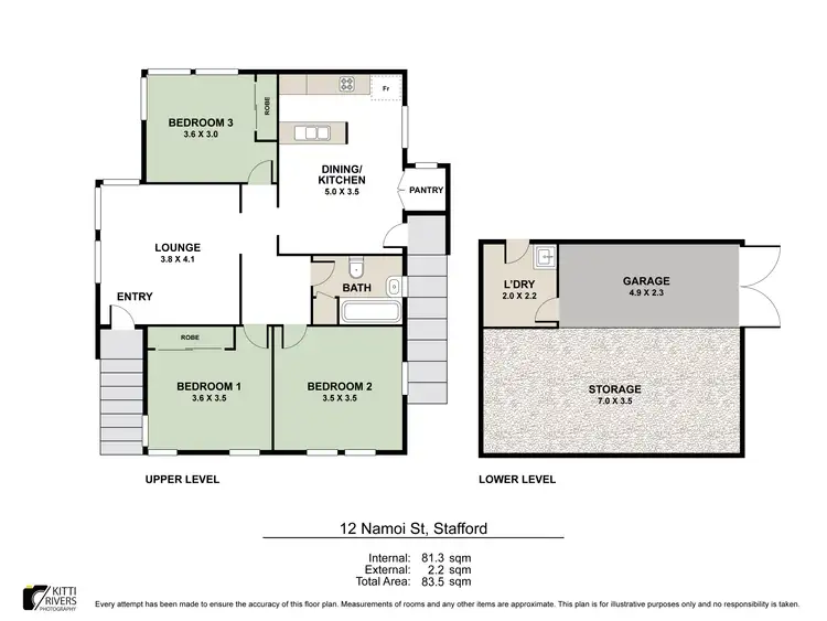 Floorplan of Homely house listing, 12 Namoi Street, Stafford QLD 4053