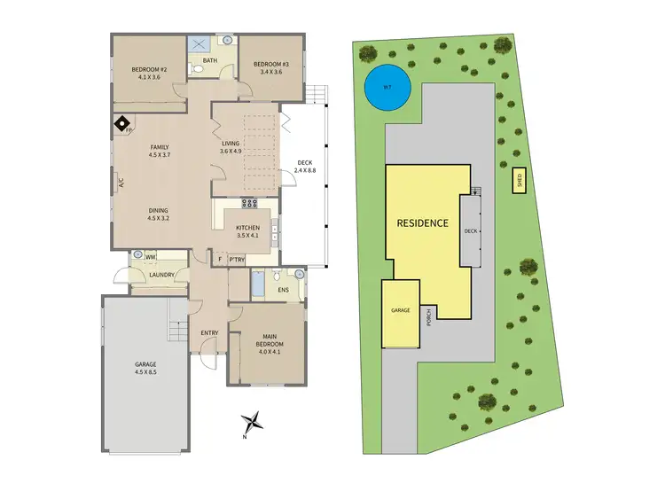 Floorplan of Homely house listing, 22 Landy Rd, Foster VIC 3960