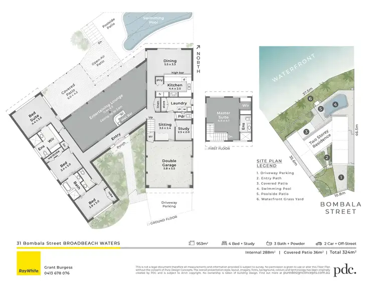 Floorplan of Homely house listing, 31 Bombala Street, Broadbeach Waters QLD 4218