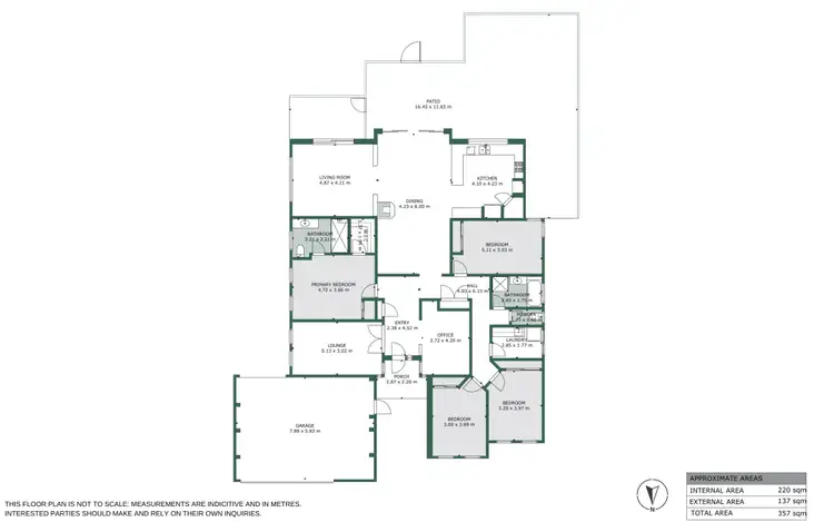 Floorplan of Homely house listing, 57 Lancaster Drive, West Busselton WA 6280