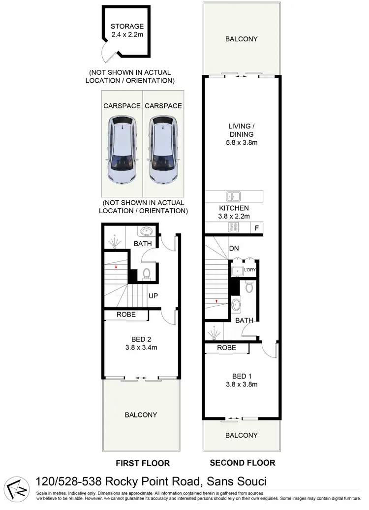 Floorplan of Homely apartment listing, 120/528-538 Rocky Point Road, Sans Souci NSW 2219