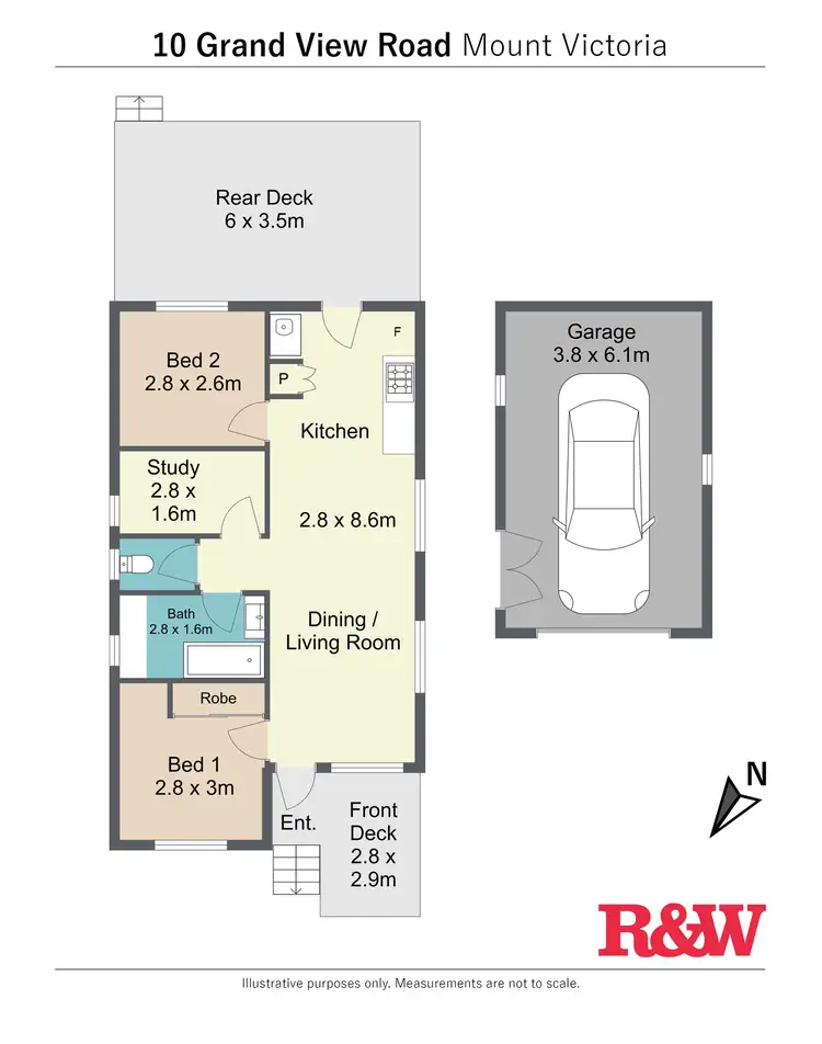 Floorplan of Homely house listing, 10 Grand View Road, Mount Victoria NSW 2786