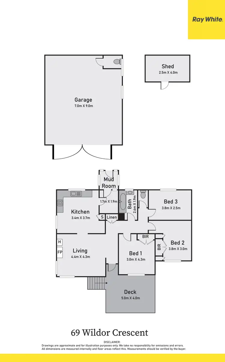 Floorplan of Homely house listing, 69 Wildor Crescent, Ravenswood TAS 7250