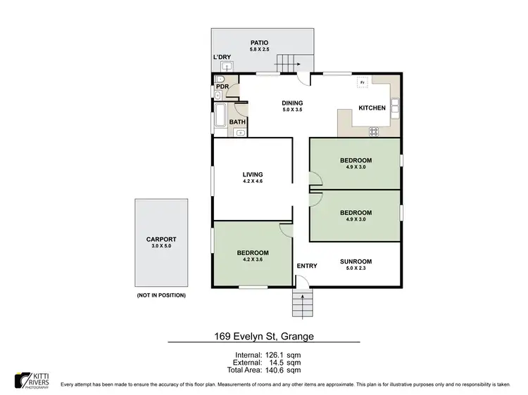 Floorplan of Homely house listing, 169 Evelyn Street, Grange QLD 4051