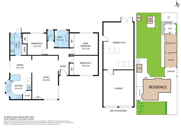 Floorplan of Homely house listing, 22 Albert Street, Miners Rest VIC 3352