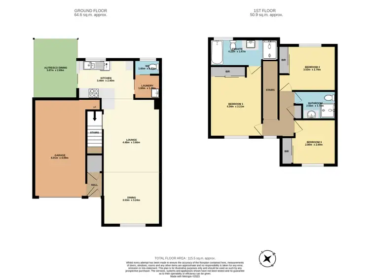 Floorplan of Homely house listing, 6/145 Princes Highway, Dapto NSW 2530