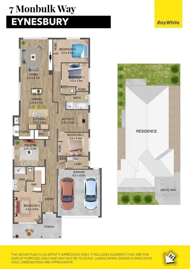 Floorplan of Homely house listing, 7 Monbulk Way, Eynesbury VIC 3338