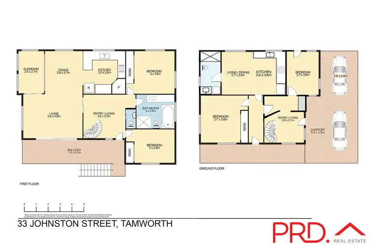 Floorplan of Homely house listing, 33 Johnston Street, Tamworth NSW 2340