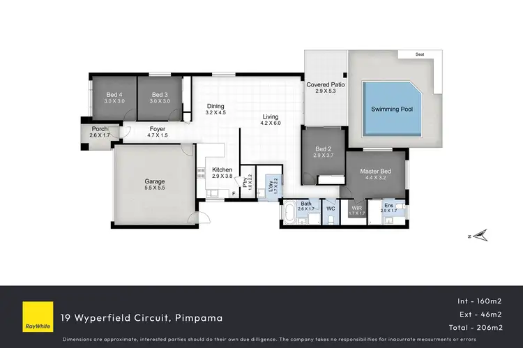 Floorplan of Homely house listing, 19 Wyperfield Circuit, Pimpama QLD 4209