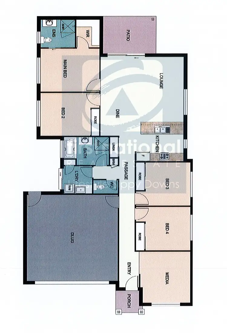 Floorplan of Homely house listing, 4 Muskwood Street, Palmview QLD 4553