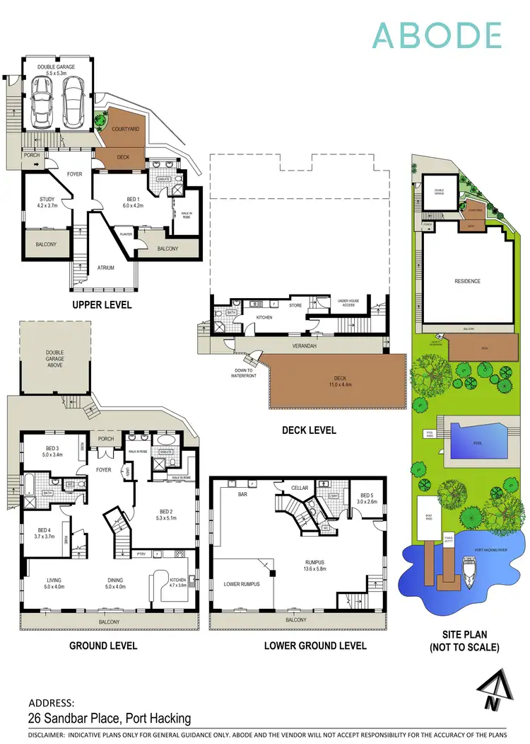 Floorplan of Homely house listing, 26 Sandbar Place, Port Hacking NSW 2229