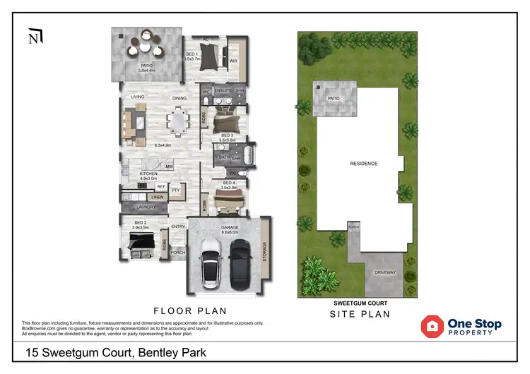 Floorplan of Homely house listing, 15 Sweetgum Court, Bentley Park QLD 4869