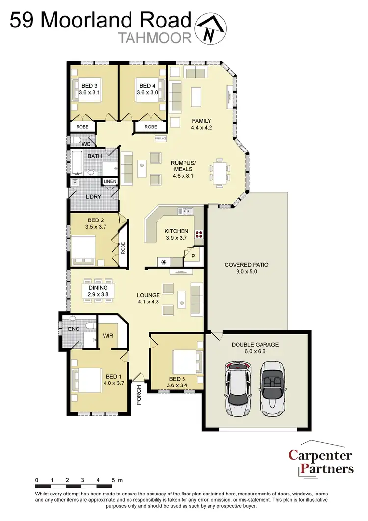 Floorplan of Homely house listing, 59 Moorland Road, Tahmoor NSW 2573