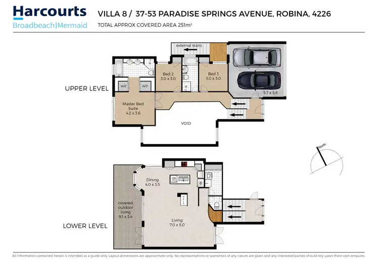 Floorplan of Homely villa listing, 8/37-53 Paradise Springs Avenue, Robina QLD 4226