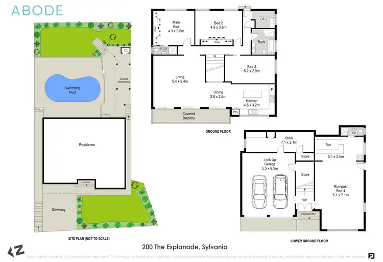Floorplan of Homely house listing, 200 The Esplanade, Sylvania NSW 2224