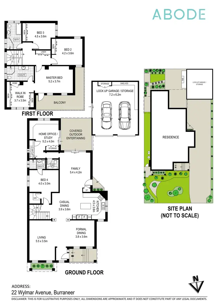 Floorplan of Homely house listing, 22 Wylmar Avenue, Burraneer NSW 2230