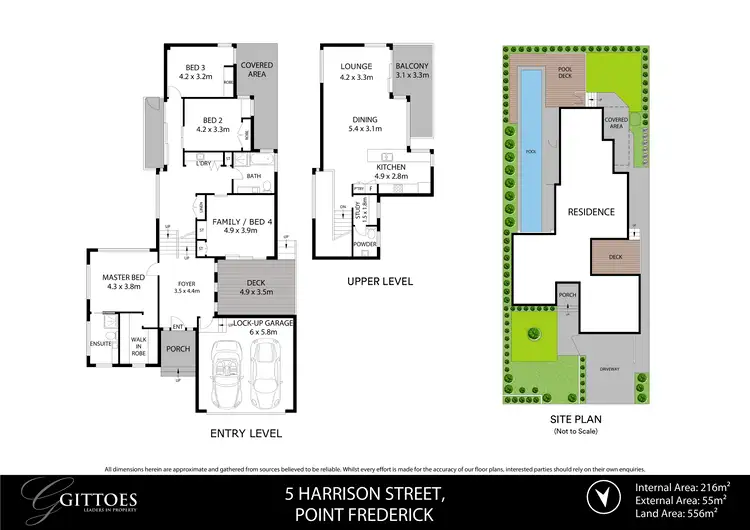 Floorplan of Homely house listing, 5 Harrison Street, Point Frederick NSW 2250