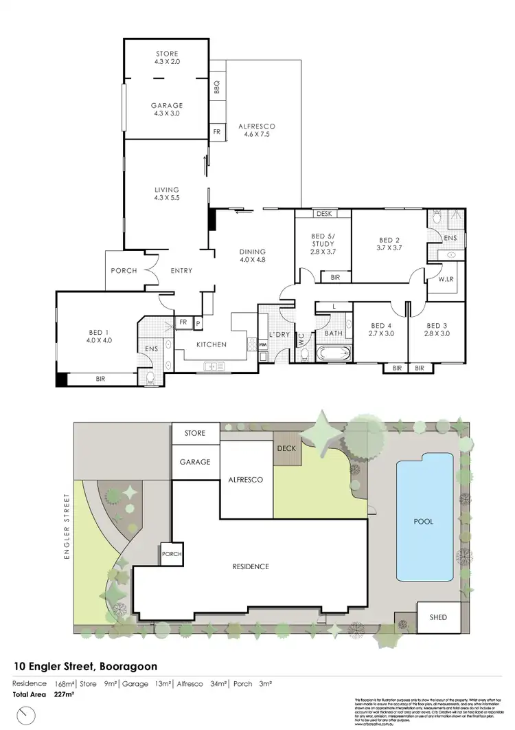 Floorplan of Homely house listing, 10 Engler Street, Booragoon WA 6154