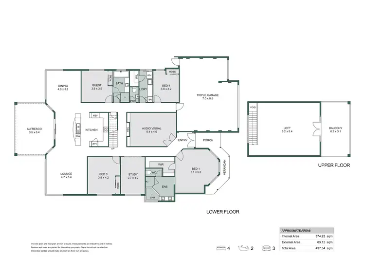 Floorplan of Homely house listing, 20 Carnarvon Way, Erskine WA 6210
