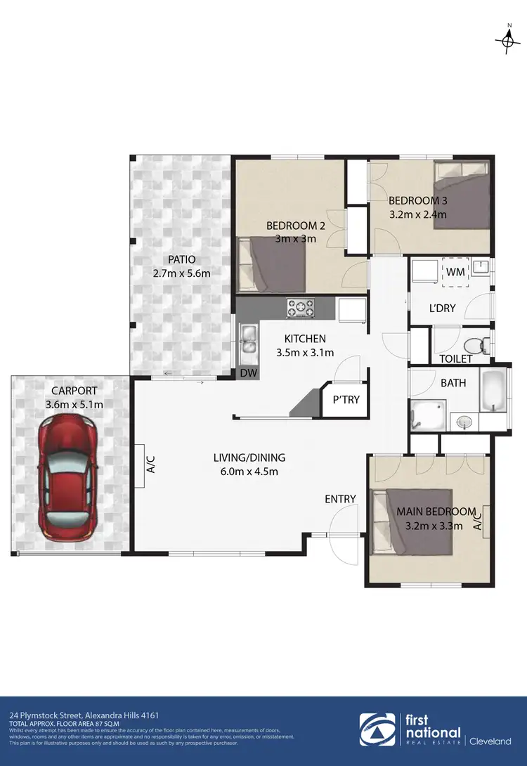 Floorplan of Homely house listing, 24 Plymstock Street, Alexandra Hills QLD 4161