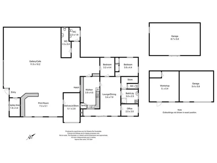 Floorplan of Homely house listing, 42 King Street, Scottsdale TAS 7260