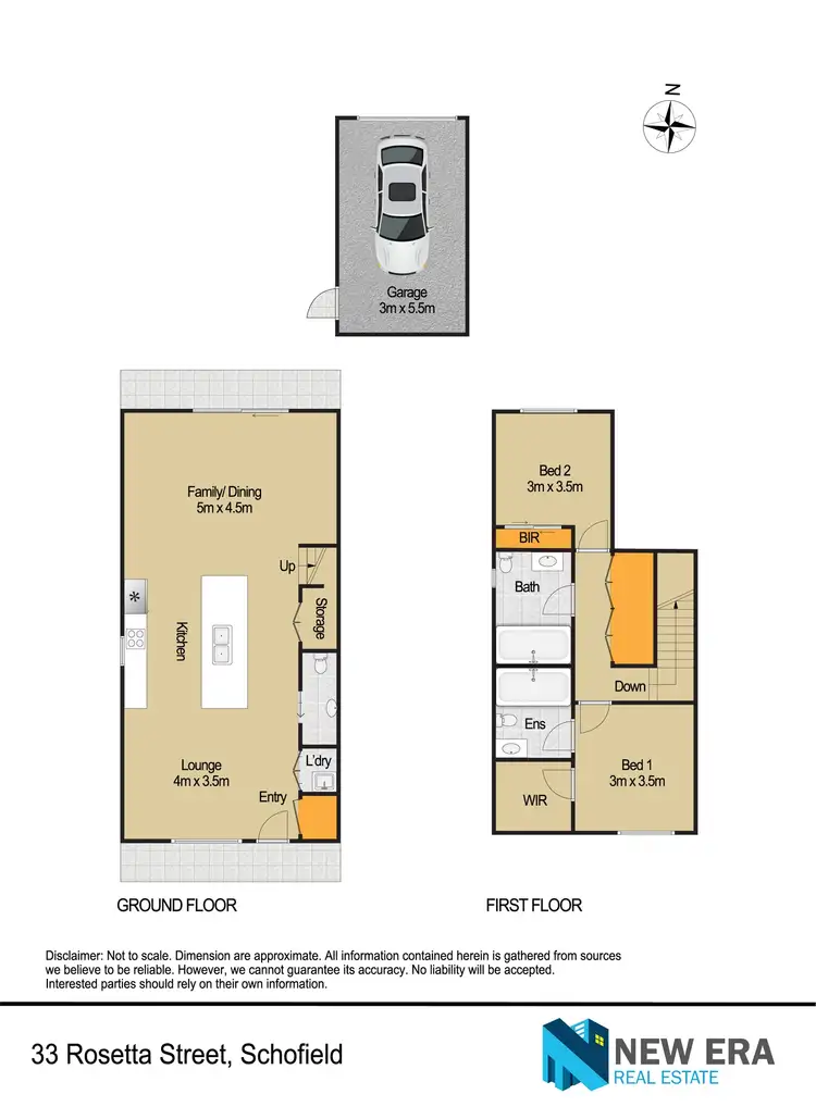 Floorplan of Homely house listing, 33 Rosetta Street, Schofields NSW 2762