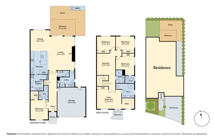 Floorplan of Homely house listing, 1A Highland Avenue, Balwyn VIC 3103