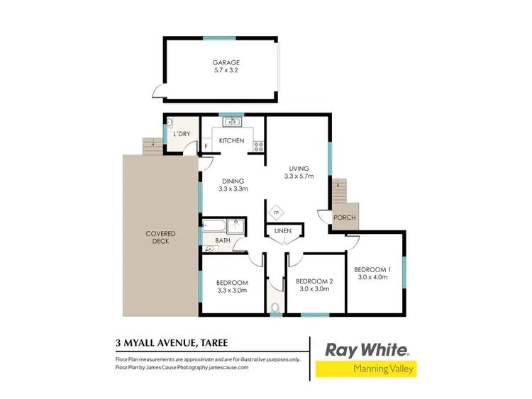 Floorplan of Homely house listing, 3 Myall Avenue, Taree NSW 2430