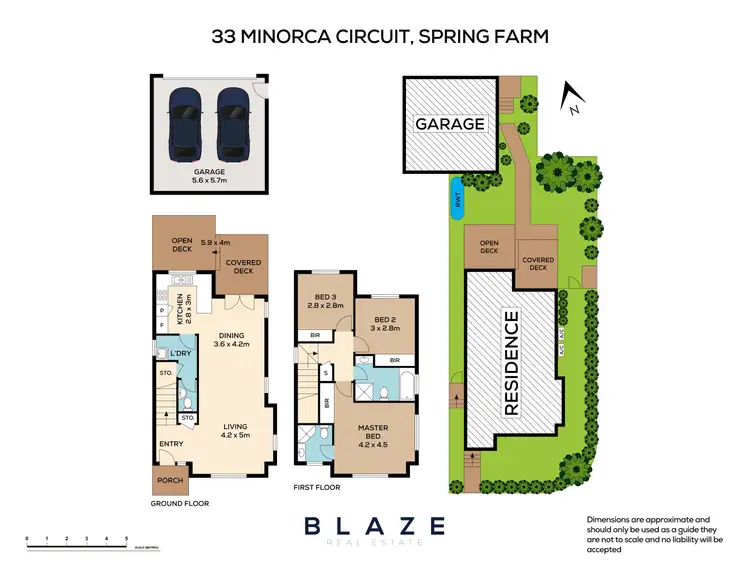 Floorplan of Homely house listing, 33 Minorca Circuit, Spring Farm NSW 2570
