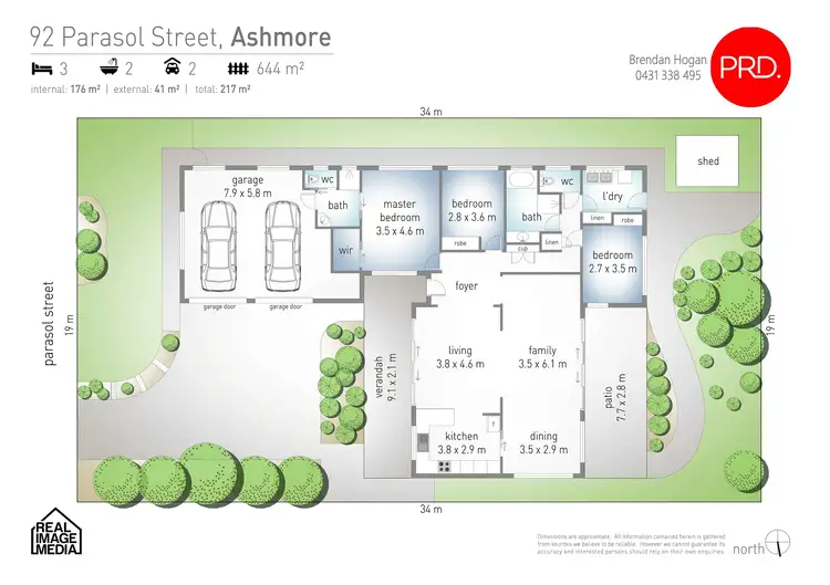 Floorplan of Homely house listing, 92 Parasol Street, Ashmore QLD 4214