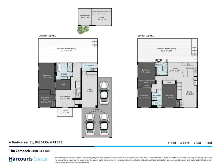 Floorplan of Homely house listing, 4 Budweiser Street, Biggera Waters QLD 4216