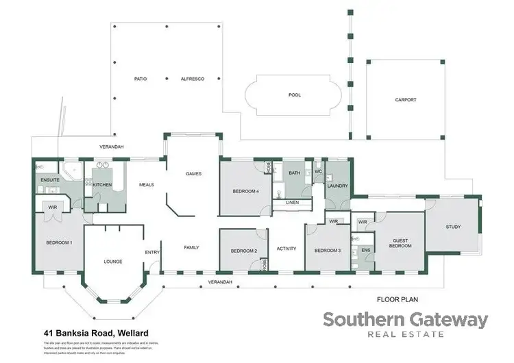 Floorplan of Homely house listing, 41 Banksia Road, Wellard WA 6170