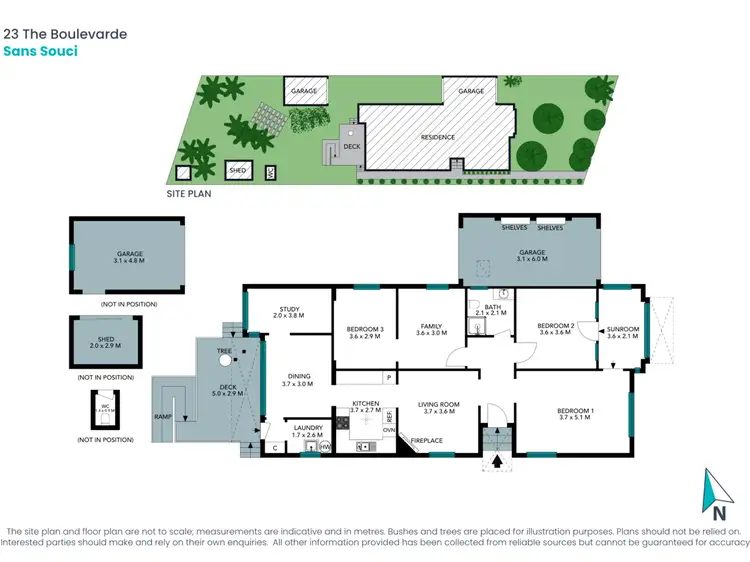 Floorplan of Homely house listing, 23 The Boulevarde, Sans Souci NSW 2219