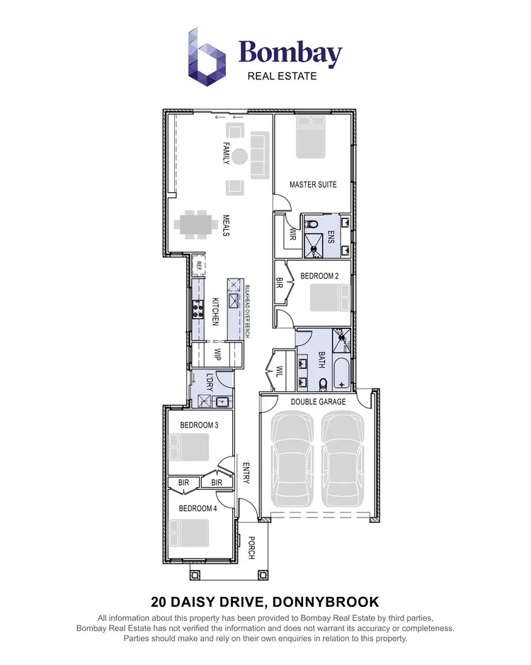 Floorplan of Homely house listing, 20 Daisy Drive, Donnybrook VIC 3064