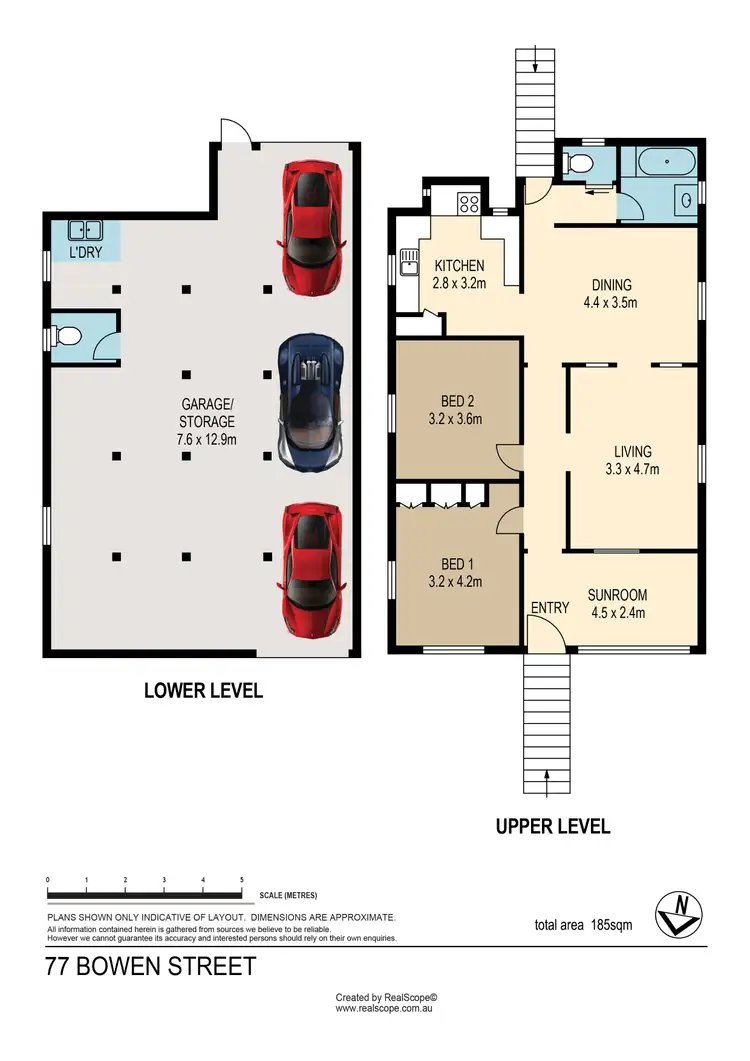 Floorplan of Homely house listing, 77 Bowen Street, Windsor QLD 4030