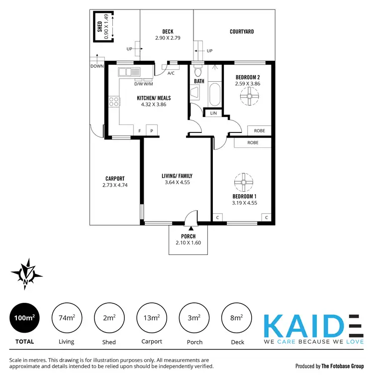 Floorplan of Homely unit listing, 4/5 Sturt Avenue, Toorak Gardens SA 5065